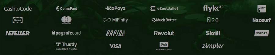 Spinnalot casino payment methods